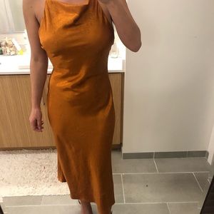 Burnt Orange Gown